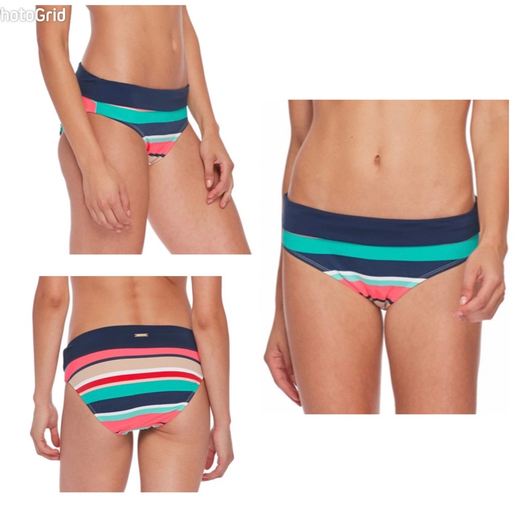 NWT Large SKYE Mid Waist Foldover Bikini Bottom